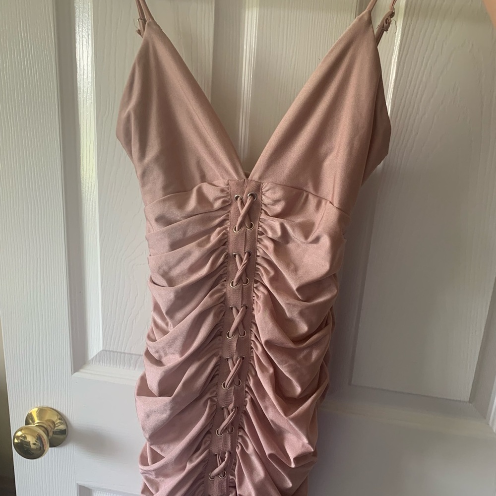 Tiger mist blush pink dress